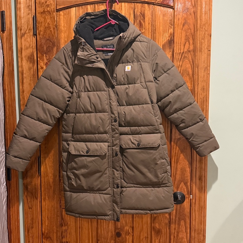 Carhartt Brown Quilted Parka - Montana